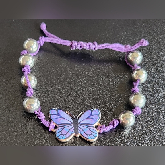 Purple Bracelet Bundle Pink/Purple Is Fossil - Picture 5 of 7